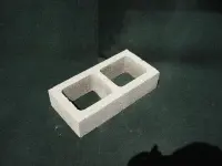 8 x 4 x 16 Horizontal concrete block