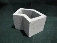 45 Degree Butterfly concrete block