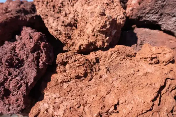 Red Lava Rock