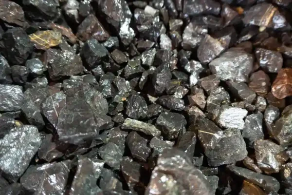 Vesuvius Black Volcanic Glass Stone