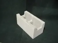 8 x 8 x 16 Knockout concrete block