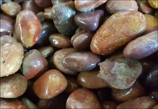 Red Mexican Beach Pebbles