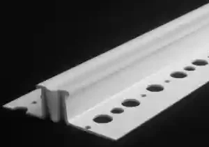 Vinyl Control Joint with Removable Tape Type M