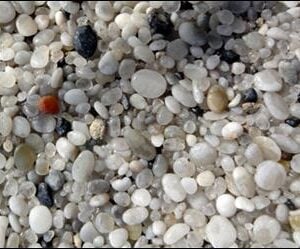 3/8” White Beach Pebble