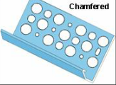 Stucco Vinyl Casing Bead Chamfered